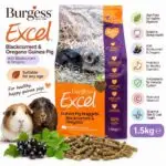 BURGESS EXCEL NUGGETS WITH BLACKCURRANT & OREGANO GP 1,5 KG / MAKANAN MARMUT / PELLET GUINEAPIG PREMIUM