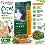 BURGESS EXCEL NUGGETS WITH OREGANO ADULT RABBIT 1,5 KG