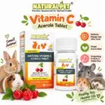 NATURAL PET VITAMIN C FOR SMALL ANIMALS / VITAMIN C KELINCI,GUINEA PIG, HAMSTER