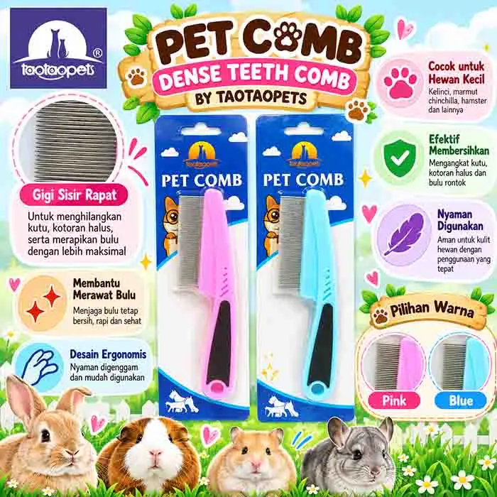 web PET COMB DENSE TEETH COMB BY TAOTAOPETS - Image 1