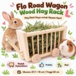 FLO ROAD WAGON WOOD HAY RACK L / TEMPAT RUMPUT HAY