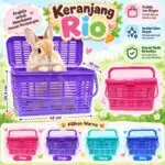PET CARGO RIO / KERANJANG HEWAN / PET CARRIER KELINCI