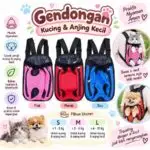GENDONGAN ANJING / KUCING