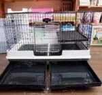 RIYOKA RABBIT CAGE / KANDANG KELINCI, MARMUT, KUCING, ANJING KECIL - Image 3