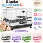 RIYOKA RABBIT CAGE / KANDANG KELINCI, MARMUT, KUCING, ANJING KECIL