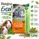 BURGESS EXCEL MINT 1.5KG FOR GUINEA PIG / PELLET MARMUT BURGESS/MAKANAN GUINEA PIG