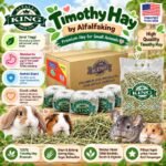 TIMOTHY HAY by ALFALFAKING REPACK 2nd cut 1kg / MAKANAN KELINCI MARMUT TORTO