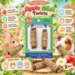 TURNIP VALLEY APPLE STICK TWISTS / Gigitan Kelinci, Marmut