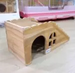 ONEL WOOD COTTON STAGE HOUSE / Rumah Kelinci, Marmut / Tunnel Kelinci / Small Animals House - Image 3