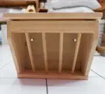 ONEL WOOD HAY RACK CLASSIC TRIANGLE / Tempat rumput hay / Hay rack - Image 2